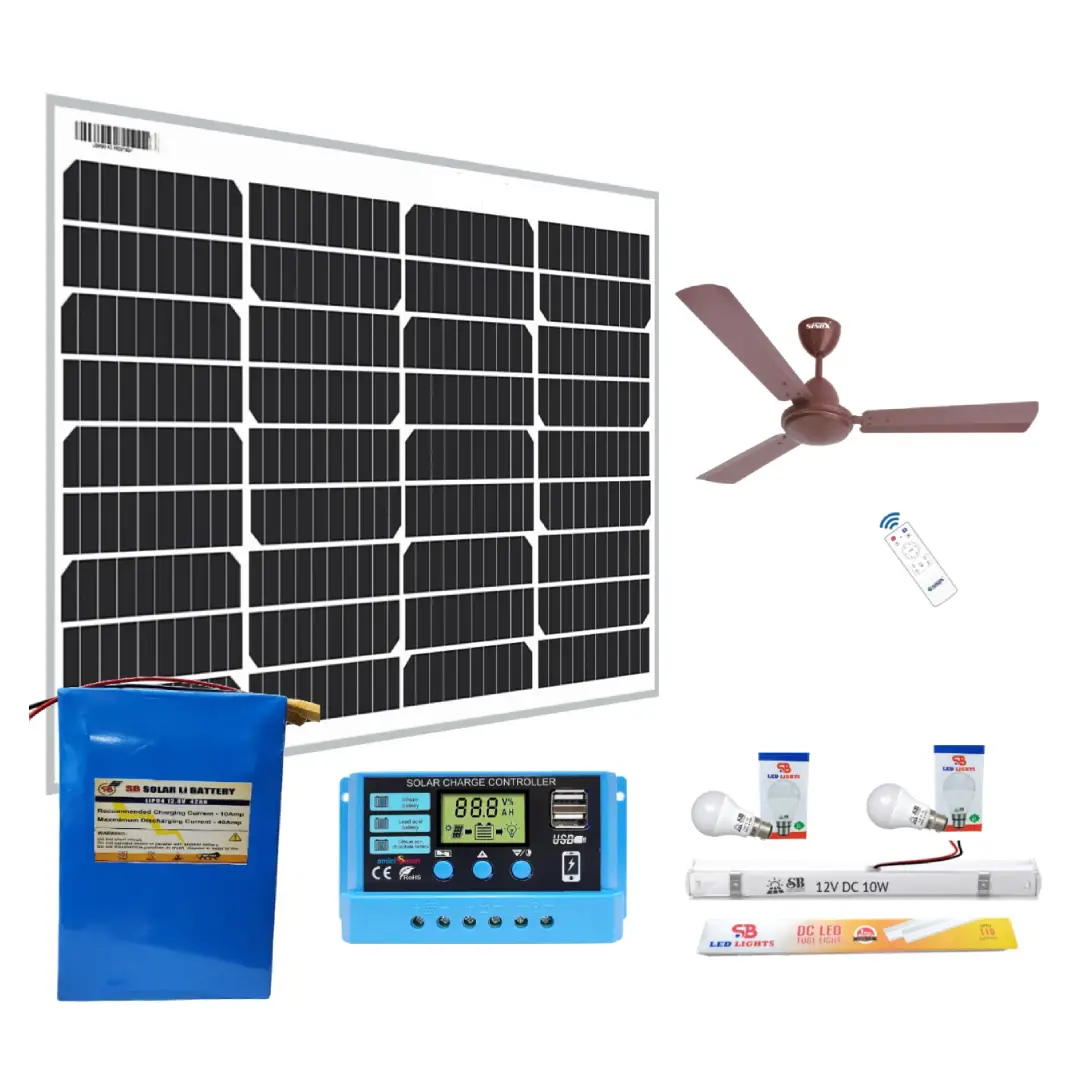 SB UTL Combo Pack 150W Mono Panel With 45Ah LFP Battery (Materials Alone)