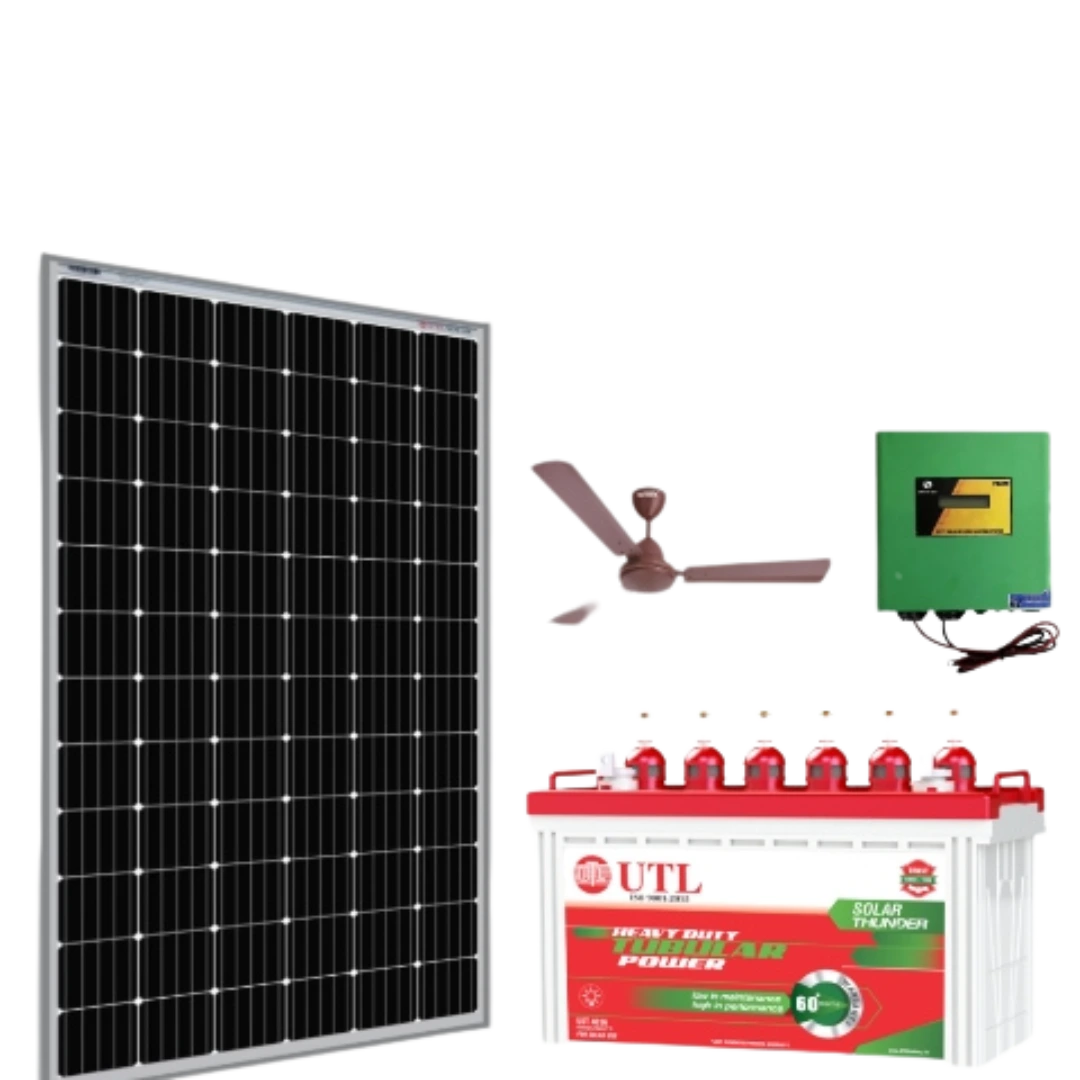 SB UTL DC Home Combo Pack 340W Mono Panel With 150Ah Battery (Materials Alone)