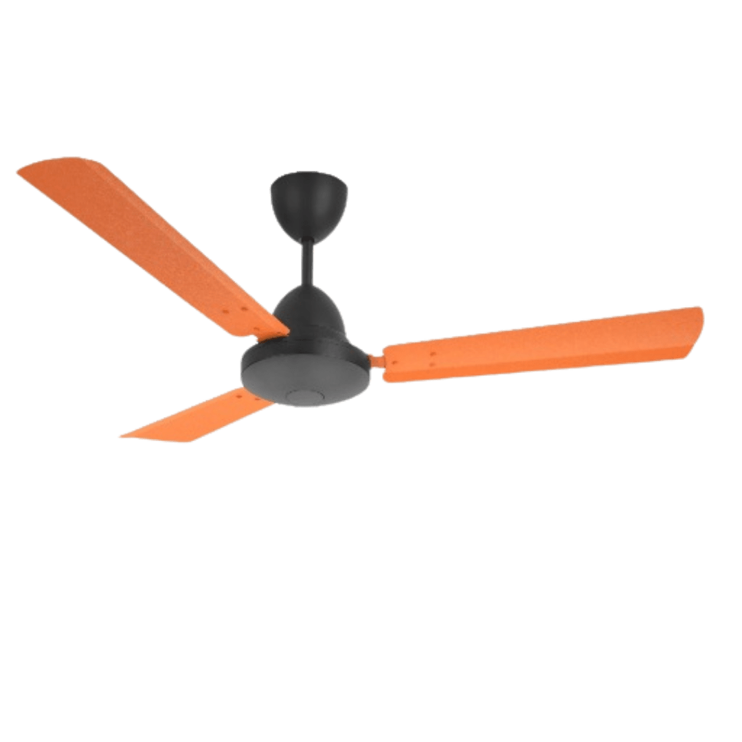 Sinox EDGE 12V DC BLDC Ceiling Fan 1200mm With Remote Control (Orange)