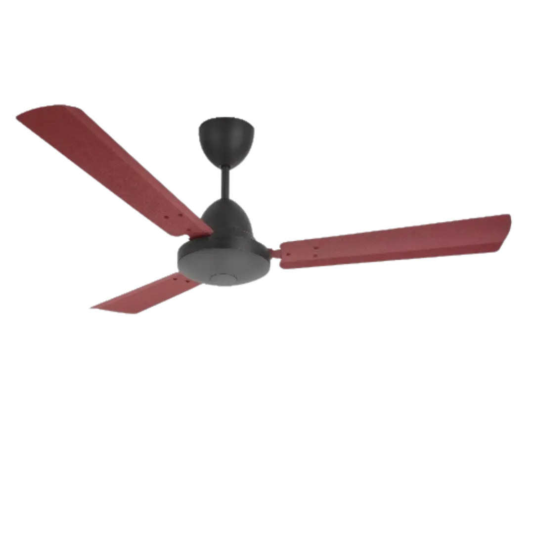 Sinox EDGE 12V DC BLDC Ceiling Fan 1200mm With Remote Control (MAROON)