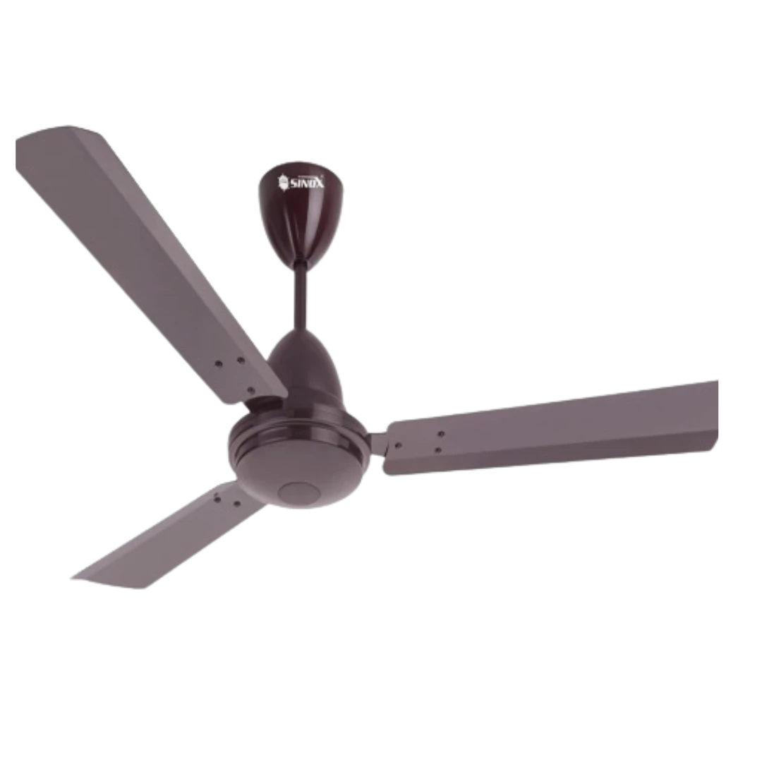 Sinox 12V DC BLDC Ceiling Fan 1200mm With Remote Control (BROWN)
