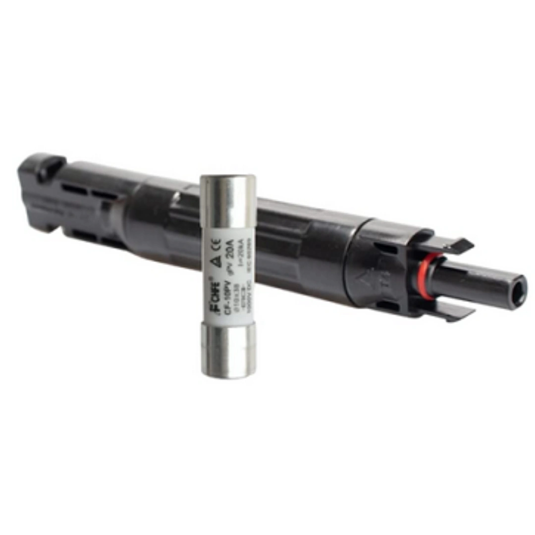 Solar MC4 in-Line Fuse Connector with Inbuilt 20A 1000V Fuse (20A Pack of 1)