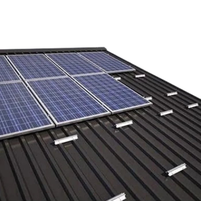 Solar Panel Mounting Aluminum Rail Structure Set for Solar Panel Upto ...