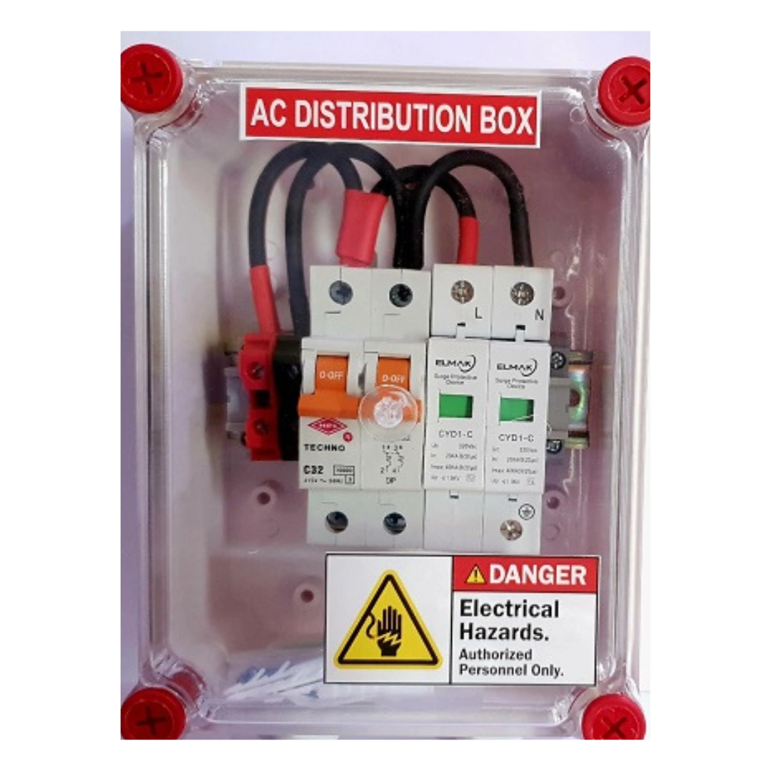 SB ACDB BOX WITH 32A MCB 600V SPD