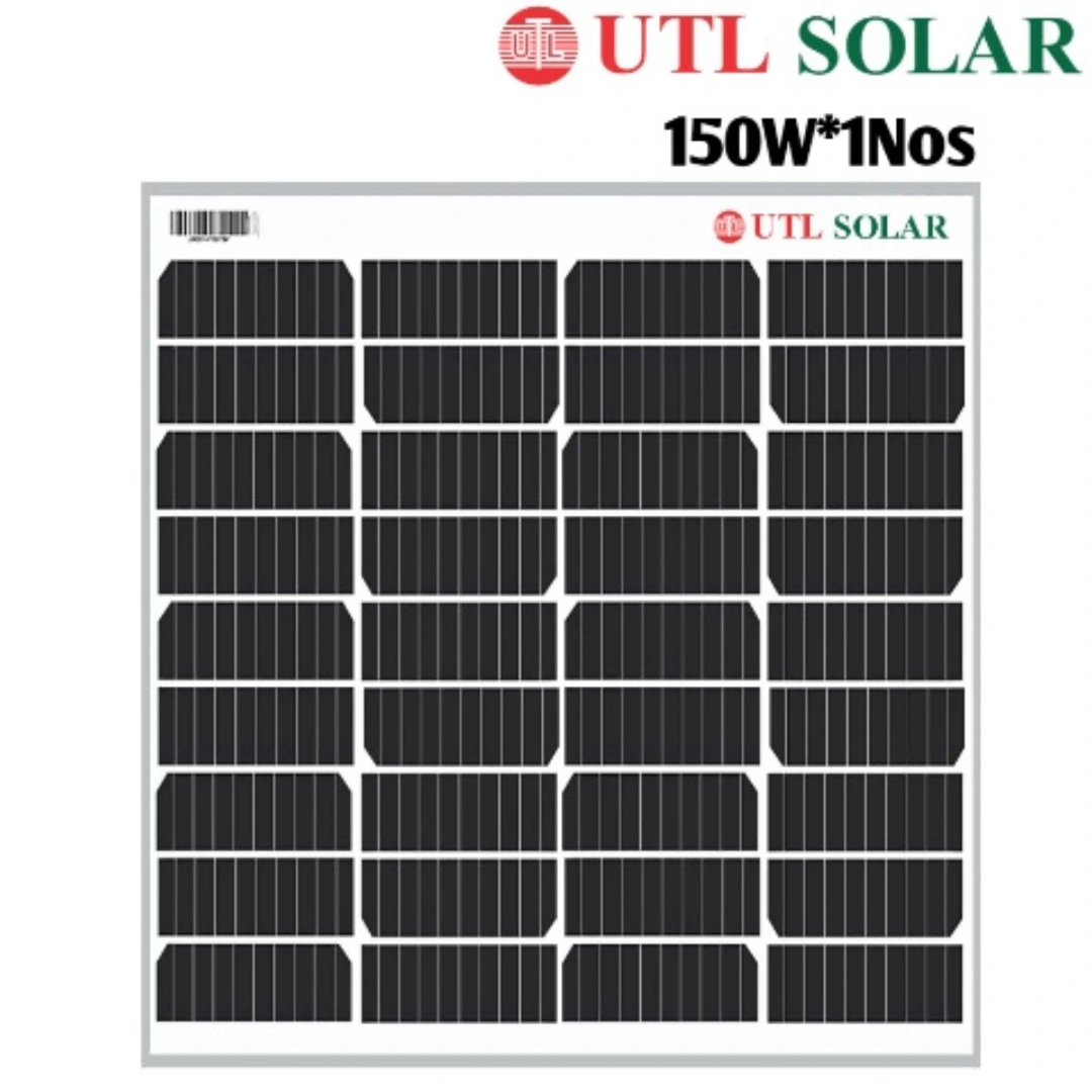 UTL Solar 12V 150W Mono Solar Panel