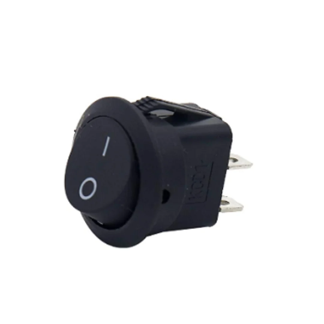 ON Off Switch Round SPST 2-Pin ON/Off Round Boat Rocker Switch